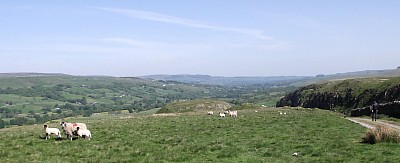 view down Teesdale